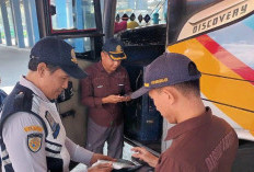Ramp Check di Terminal Kertajaya Mojokerto, Sopir Bus Diingatkan Tak Ugal-ugalan Demi Keselamatan Penumpang
