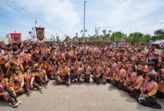 1.378 Pramuka Garuda Dilantik Wali Kota Mojokerto di Camp Ground Taman Bahari Mojopahit
