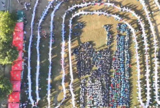 Bentangkan Merah Putih 1.000 Meter, Pemkab Mojokerto Resmi Awali Peringatan HUT RI ke-81