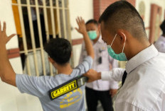 Perketat Keamanan, Lapas Mojokerto Razia Blok Kamar WBP