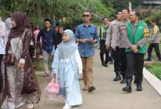 Polres Mojokerto Pantau Obyek Wisata, Pastikan Keamanan Pengunjung Pasca Lebaran