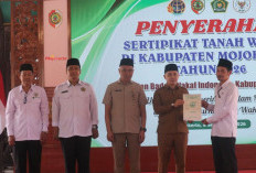 242 Tanah Wakaf Sudah Bersertipikat, 158 Bidang di Mojokerto Masih Jadi Pekerjaan Rumah