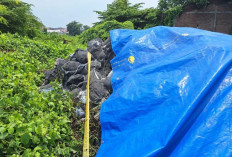 Tumpukan Dumping Diduga Limbah B3 Slag Aluminium Ditemukan di Pungging Mojokerto, Keluarkan Bau Menyengat