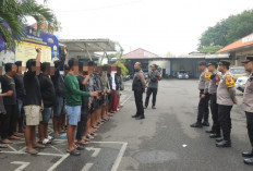 Balap Liar, Polisi Amankan 21 Motor dan 37 Remaja di Mojokerto 