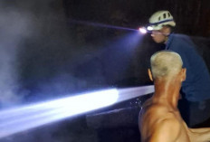 Tempat Pembuatan Pakan Ternak di Mojokerto Terbakar