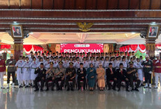 Jelang HUT ke-81 RI, 80 Paskibraka Kabupaten Mojokerto Dikukuhkan