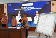 Pemkab Mojokerto Deklarasi Anti Korupsi, Tandatangani Pakta Integritas dan Perjanjian Kinerja