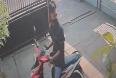 Sepeda Motor Pegawai Klinik di Pungging Mojokerto Raib Digondol Maling, Aksinya Terekam CCTV