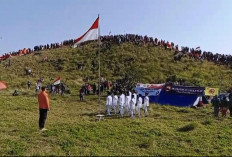 Semarak Kemerdekaan Indonesia, 5 Ribu Pendaki Padati Gunung Penanggungan 