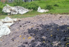 Hasil Identifikasi DLH, Temuan di Perumahan Trowulan Mojokerto Diduga Jenis Limbah B3 Slag Kertas