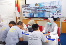 Lingkungan Padat Rentan TBC, Lapas Mojokerto Gencar Skrining dengan X-Ray