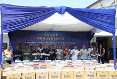 7,4 Juta Rokok Ilegal Berakhir di Tungku Pemusnahan Bea Cukai Jember Nilainya Capai Rp10,57 Miliar