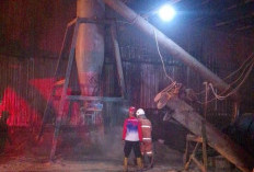 Gudang Tempat Usaha di Mojokerto Terbakar, Api Baru Padam Dua Jam Kemudian