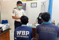 Usai Skrining X-Ray, Lapas Mojokerto Berikan Terapi Pencegahan TBC bagi Warga Binaan