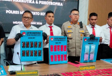 Peredaran Narkoba Modus Baru Etomidate Dalam Cartridge Vape Berhasil Diungkap Polisi di Mojokerto
