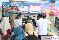 Harga Gula Rp15 Ribu, Telur Rp20 Ribu, Pasar Murah Jember Diserbu Warga
