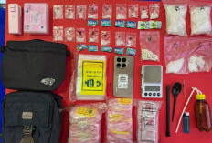 Digerebek di Sooko, Mojokerto Polisi Sita 255 Gram Sabu dan Puluhan Ekstasi, Satu Pengedar Diamankan