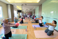Semarak, Afternoon Mat Pilates di Swiss-Belexpress Jemursari