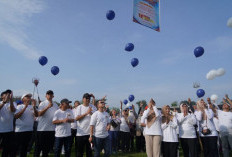  Hari Jadi ke-733 Kabupaten Mojokerto Dibuka dengan Senam Massal dan Aksi Sosial