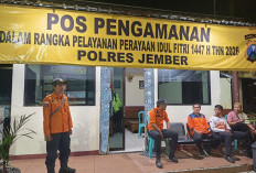 Pantau Pos Pengamanan Lebaran Tim Gabungan BPBD Waspadai Kawasan Rawan Bencana dan Macet