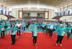 Peringatan HKN di Kota Mojokerto, dari Test Kesehatan Gratis Hingga Pencanangan Senam Kreasi
