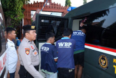 Atasi Overcrowding, Lapas Mojokerto Pindahkan 31  Napi ke Dua Lapas di Madiun